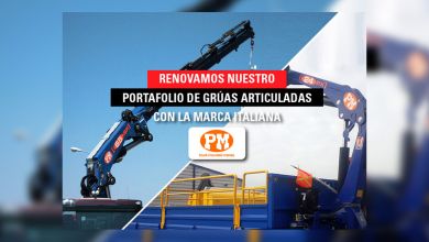 Img Trex renueva portafolio de grúas articuladas con marca italiana PM