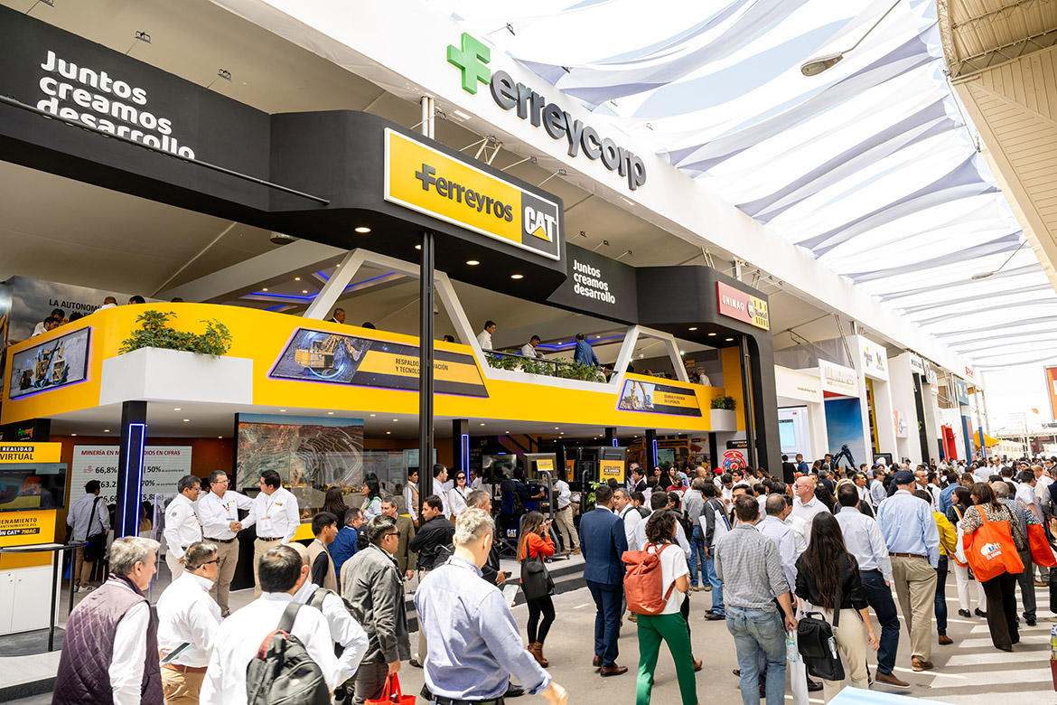 Ferreyros celebra en PERUMIN distinción Merco: Entre las 10 empresas más reputadas del Perú