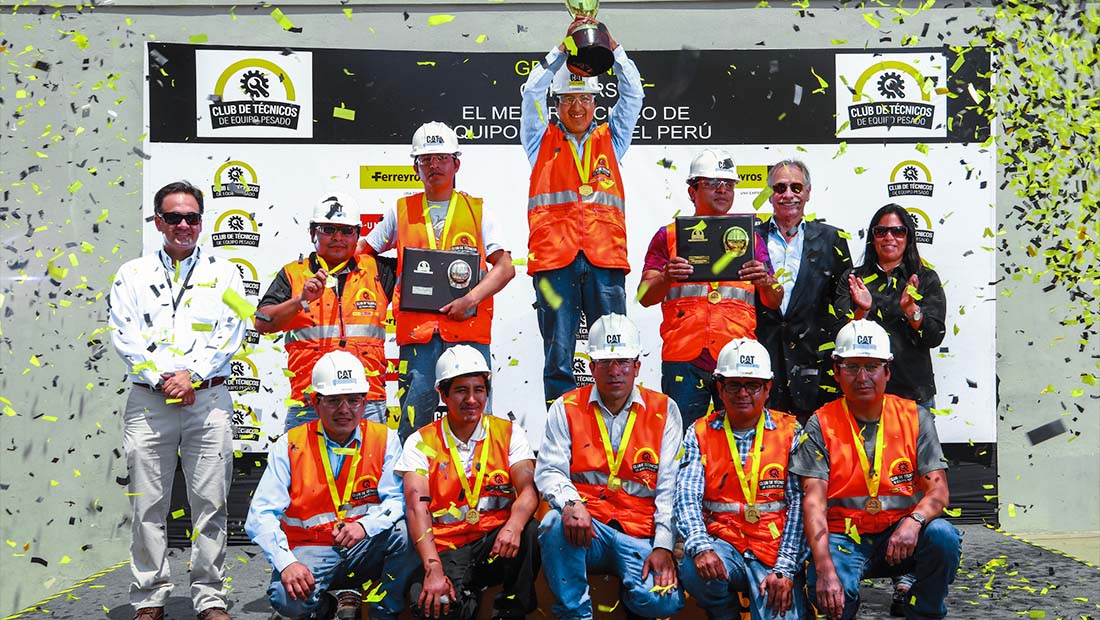 FERREYCORP PREMIA AL MEJOR TÉCNICO DE EQUIPO PESADO DEL PERÚ