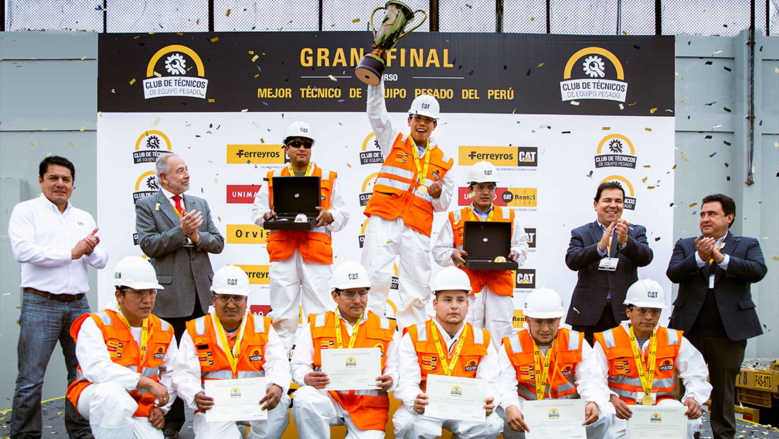 Concurso “El Mejor Técnico de Equipo Pesado del Perú” tiene nuevo ganador