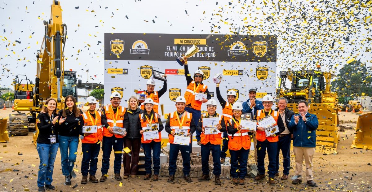 Premian al mejor operador de maquinaria del Perú en sexto concurso de Ferreycorp y sus empresas