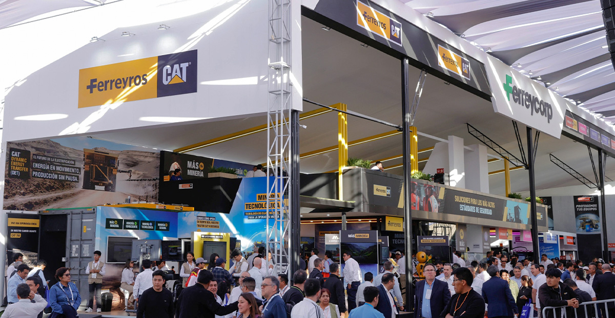 Ferreycorp y Ferreyros lideraron en PERUMIN tendencias transformadoras para la minería
